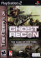 Tom Clancy's Ghost Recon Front Cover - Playstation 2 Pre-Played