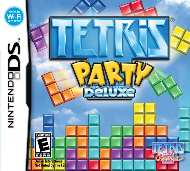 Tetris Party Deluxe Front Cover - Nintendo DS Pre-Played