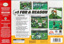 Madden 2002 Back Cover - Nintendo 64 Pre-Played