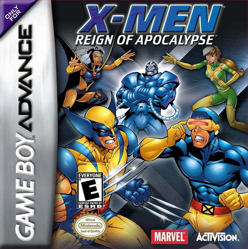 X-Men: Reign of Apocalypse Front Cover - Nintendo Gameboy Advance Pre-Played