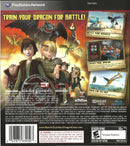 How To Train Your Dragon Back Cover - Playstation 3 Pre-Played