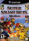 Super Smash Bros Melee Front Cover - Nintendo Gamecube Pre-Played