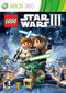 Lego Star Wars III The Clone Wars Front Cover - Xbox 360 Pre-Played