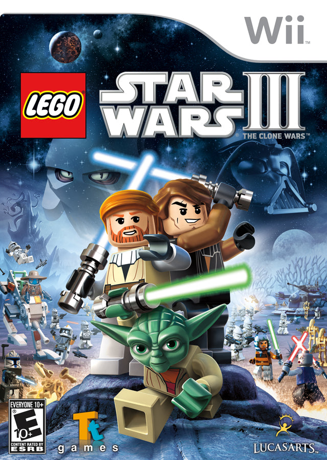 Lego Star Wars III The Clone Wars - Nintendo Wii Pre-Played