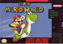 Super Mario World Front Cover - Super Nintendo, SNES Pre-Played