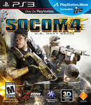 SOCOM 4 U.S. Navy Seals Front Cover - Playstation 3 Pre-Played