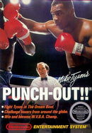 Mike Tyson's Punch-Out!! Front Cover - Nintendo Entertainment System, NES Pre-Played