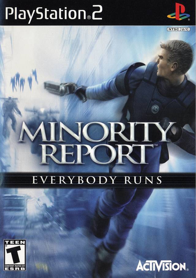 Minority Report Everybody Runs  - Playstation 2 Pre-Played