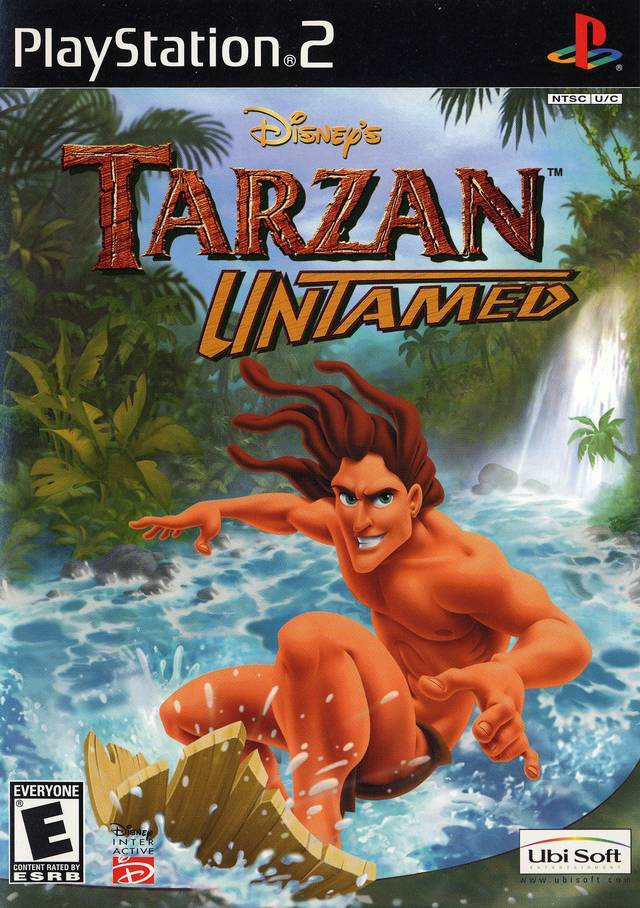 Tarzan Untamed Front Cover - Playstation 2 Pre-Played