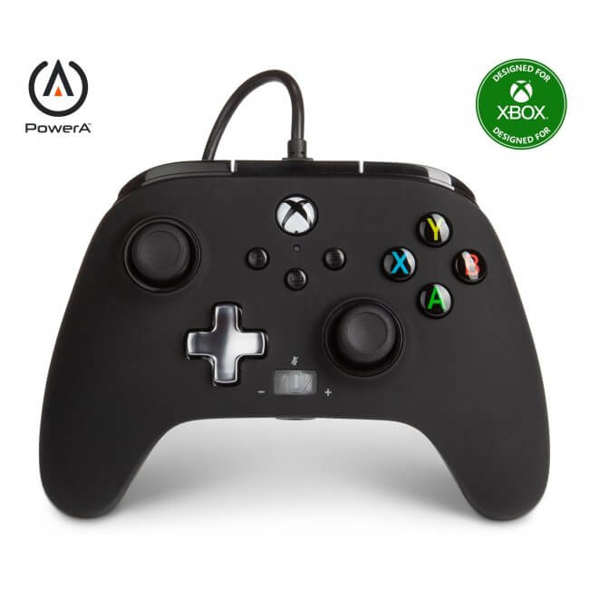 Power A Xbox One / Series X Enhanced Wired Controller - Black