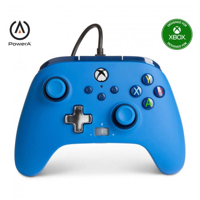 Power A Xbox One / Series X Enhanced Wired Controller - Blue