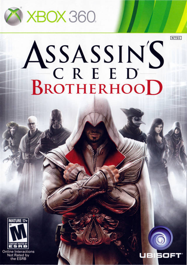 Assassin's Creed Brotherhood Front Cover - Xbox 360 Pre-Played