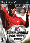 Tiger Woods PGA Tour 2002 Front Cover - Playstation 2 Pre-Played