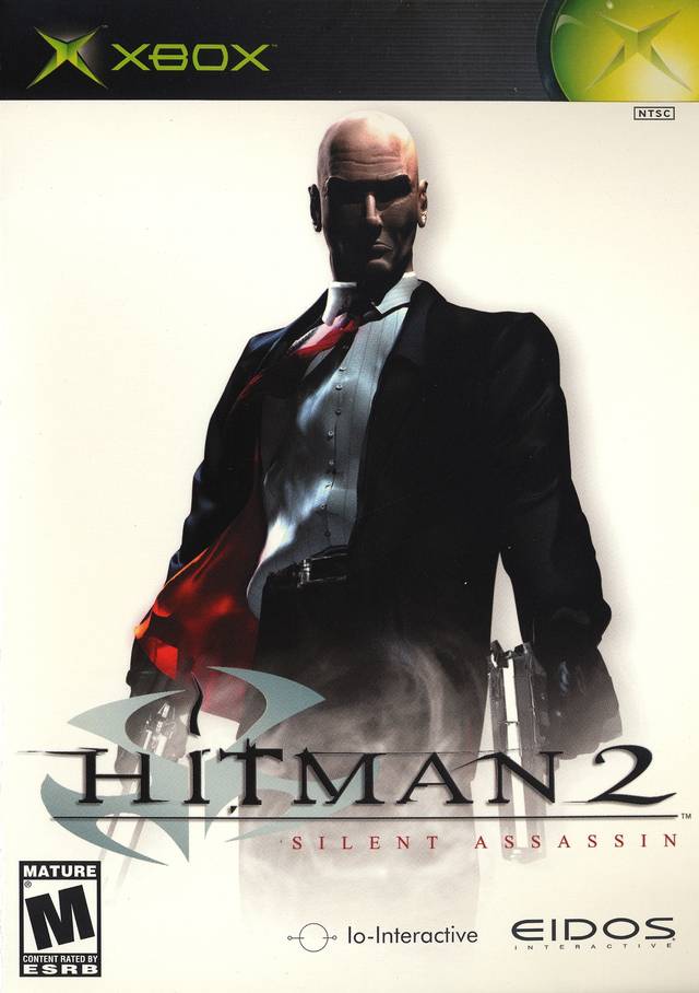 Hitman 2 Silent Assassin Front Cover - Xbox Pre-Played