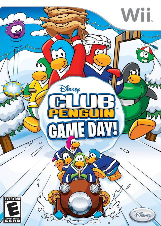 Club Penguin Game Day - Nintendo Wii Pre-Played