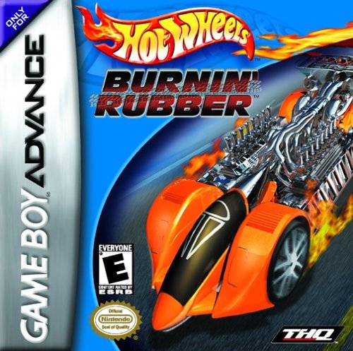 Hot Wheels Burnin' Rubber - Gameboy Advance Pre-Played