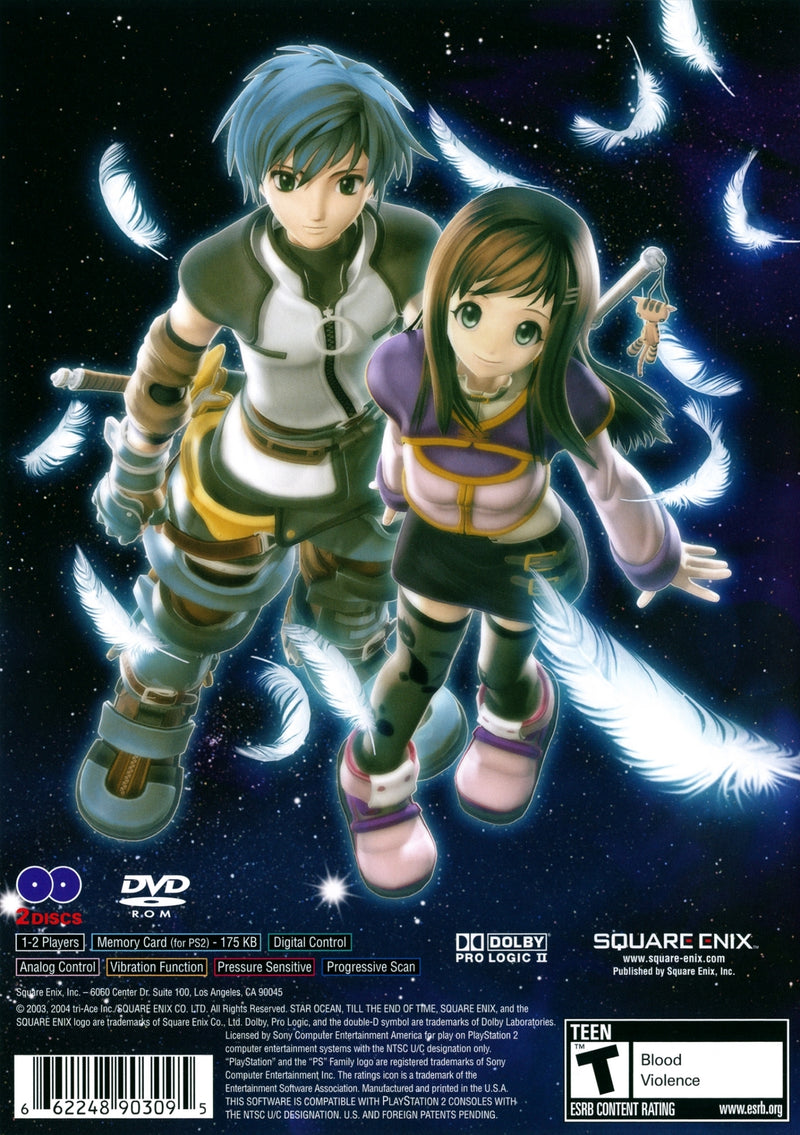 Star Ocean Till the End of Time - Playstation 2 Pre-Played