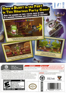 Raving Rabbids Travel in Time Back Cover - Nintendo Wii Pre-Played