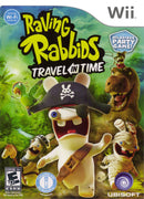 Raving Rabbids Travel in Time Front Cover - Nintendo Wii Pre-Played