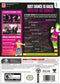Just Dance 2 Back Cover - Nintendo Wii Pre-Played 