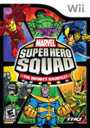 Marvel Super Hero Squad: The Infinity Gauntlet Front Cover - Nintendo Wii Pre-Played
