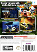 Worms Battle Islands Back Cover - Nintendo Wii Pre-Played