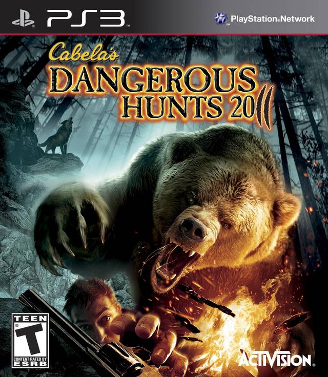 Cabela's Dangerous Hunts 2011 Front Cover - Playstation 3 Pre-Played