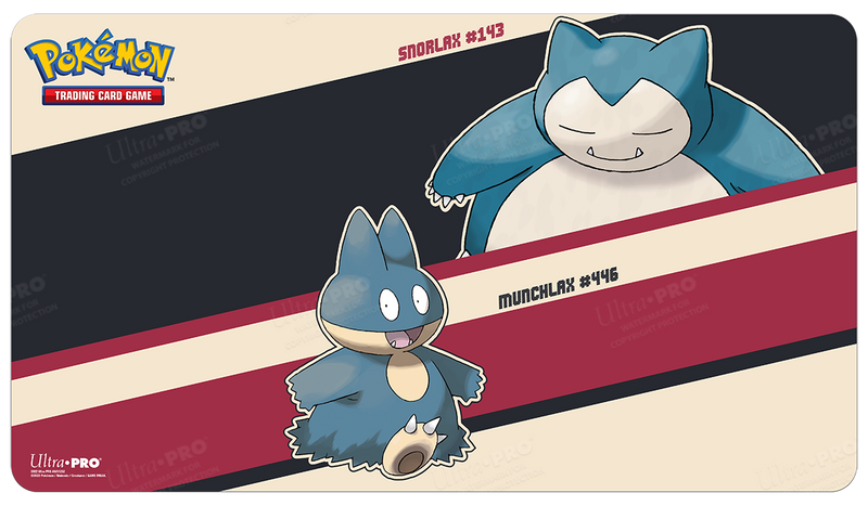 Snorlax & Munchlax Playmat - Pokemon TCG