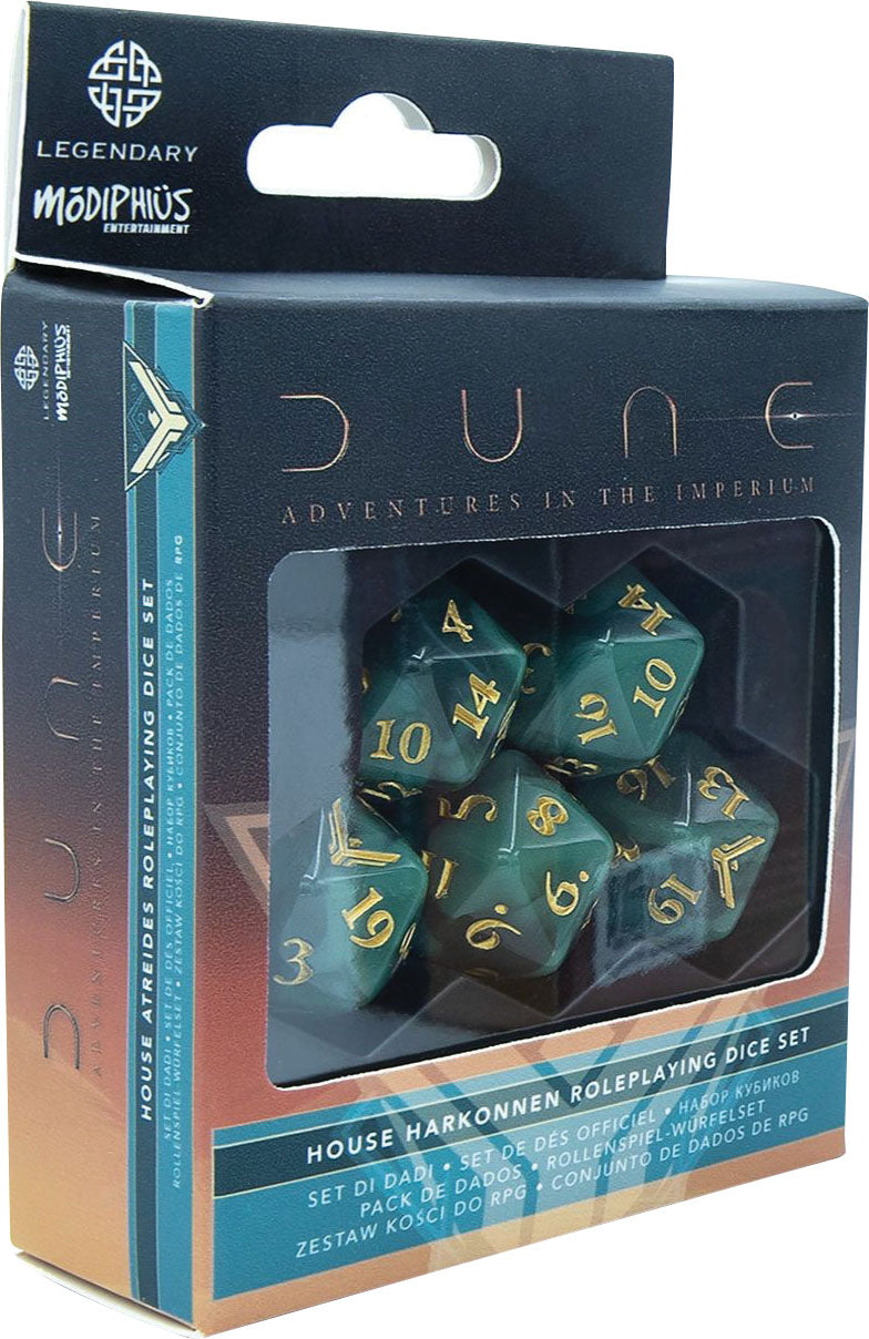 Atreides Dice Set - Dune RPG