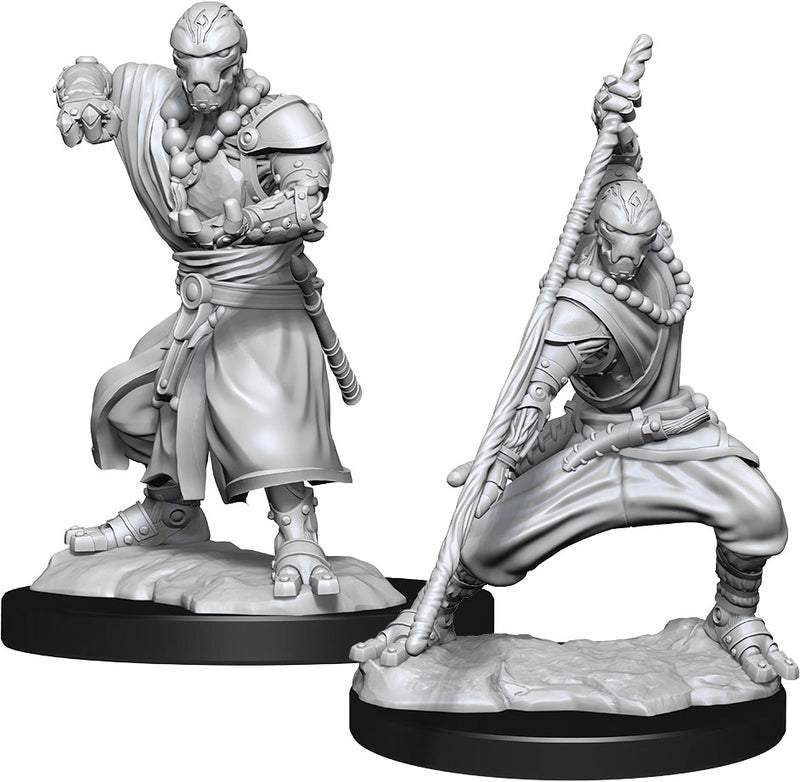 Warforged Monk W14 - Dungeons & Dragons Nolzur's Marvelous Unpainted Miniatures