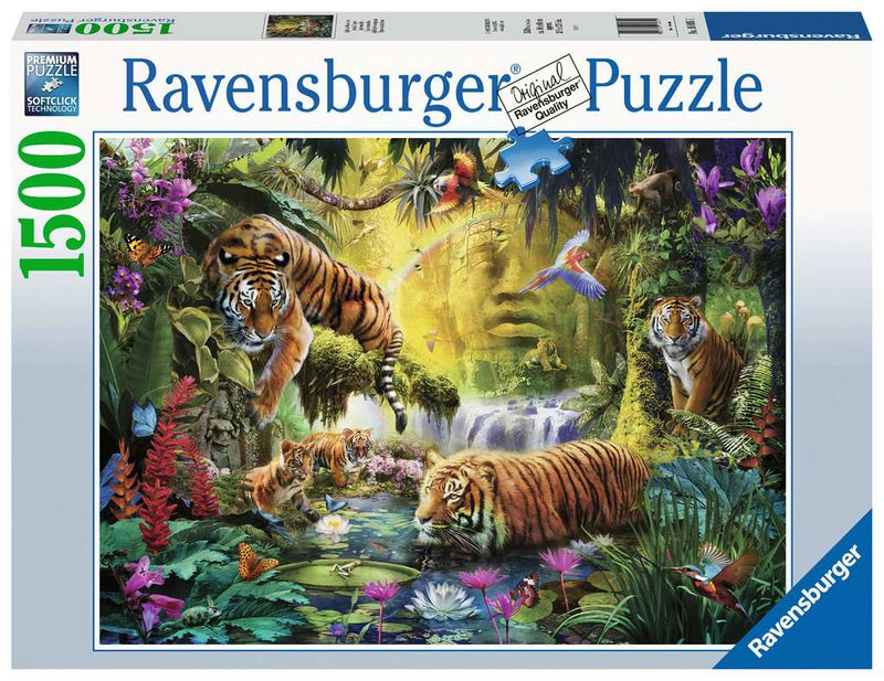 Tranquil Tigers 1500 Piece Puzzle