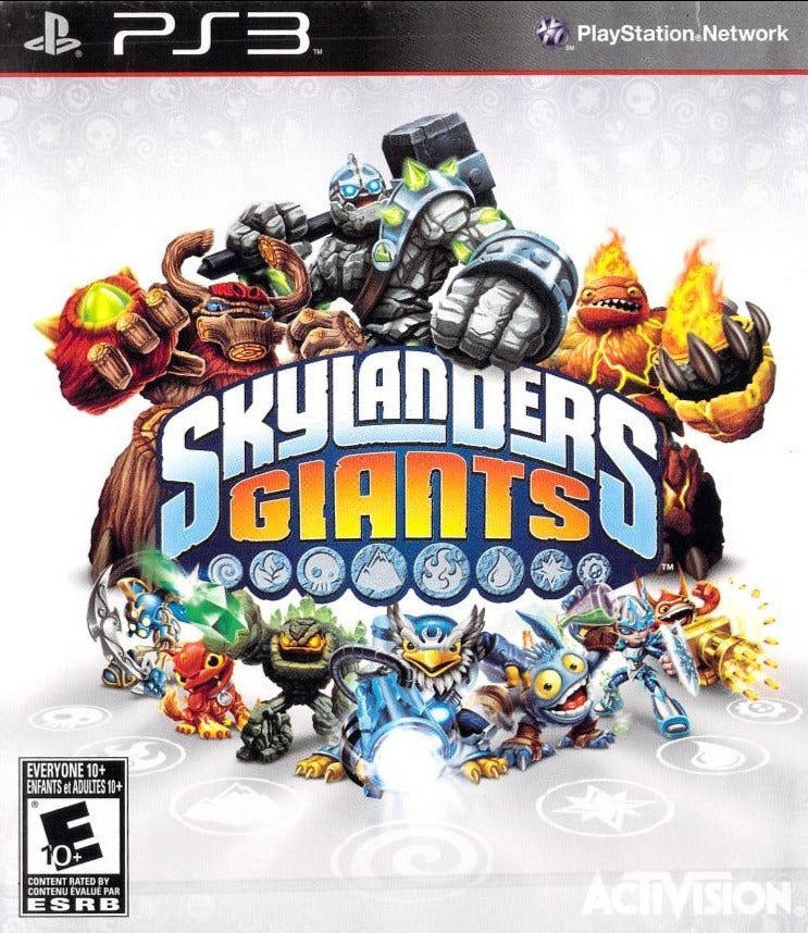 Skylanders Giants Front Cover - Playstation 3 Pre-Played