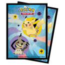 Pikachu and Mimikyu Deck Protector Sleeves 65 - Pokemon TCG