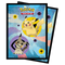 Pikachu and Mimikyu Deck Protector Sleeves 65 - Pokemon TCG