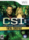 CSI: Fatal Conspiracy Front Cover - Nintendo Wii Pre-Played