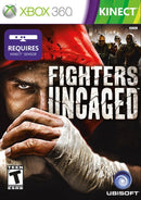 Fighters Uncaged Front Cover - Xbox 360 Pre-Played