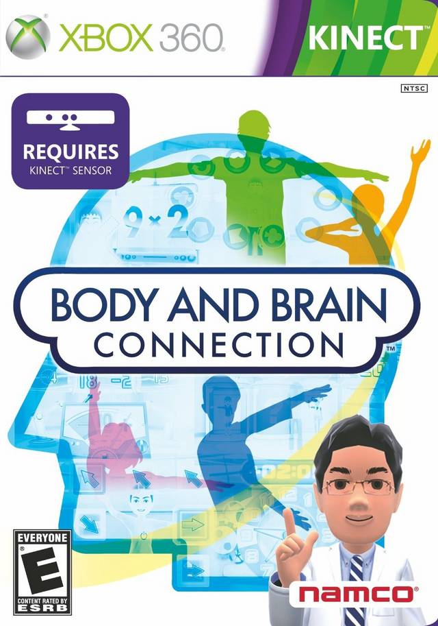 Kinect Body Brain Connection Front Cover - Xbox 360 Pre-Played