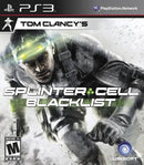 Splinter Cell Blacklist Front Cover - Playstation 3 Pre-Played