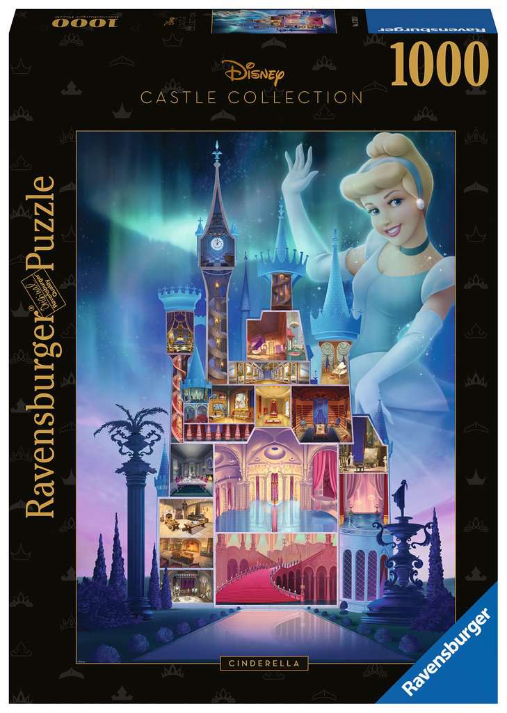 Disney Castles: Cinderella 1000 Piece Puzzle