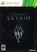 The Elder Scrolls V Skyrim Front Cover - Xbox 360 Pre-Played 