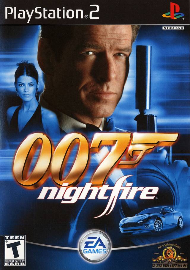 James Bond 007 Nightfire Front Cover - Playstation 2 Pre-Played