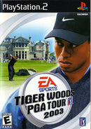 Tiger Woods PGA Tour 2003 Front Cover - Playstation 2 Pre-Played