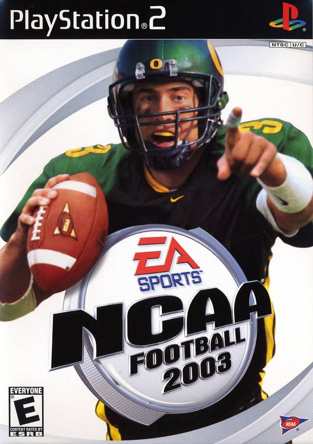 NCAA Football 03 Front Cover - Playstation 2 Pre-Played