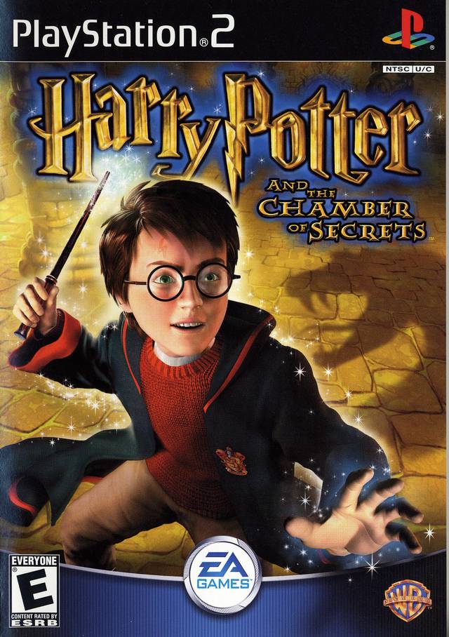 Harry Potter and the Chamber Of Secrets Front Cover - Playstation 2 Pre-Played