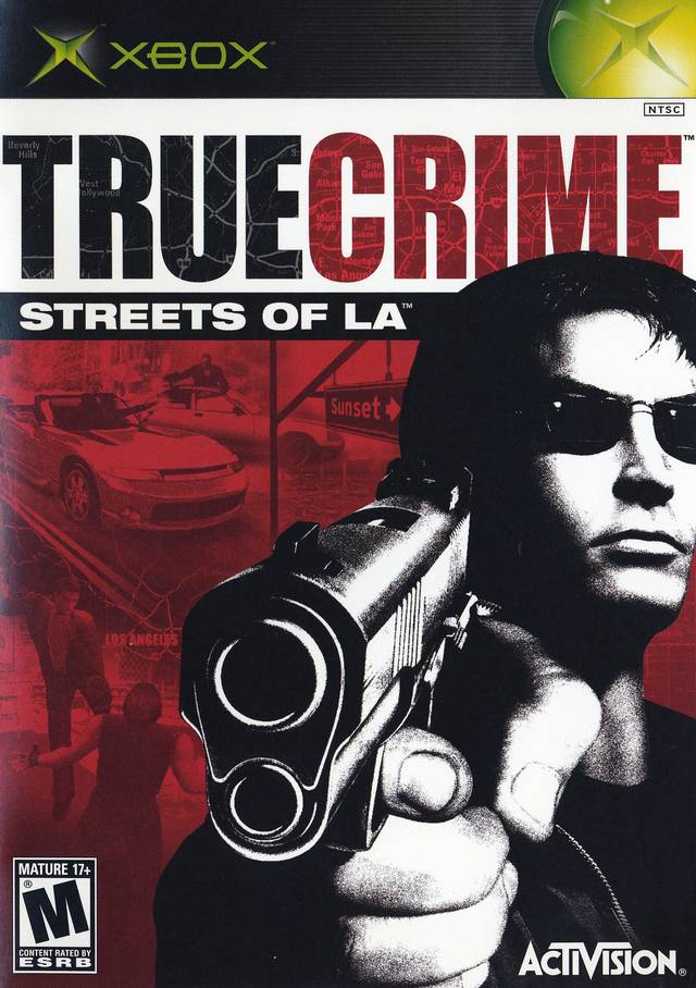 True Crime: Streets of LA Front Cover - Xbox Pre-Played