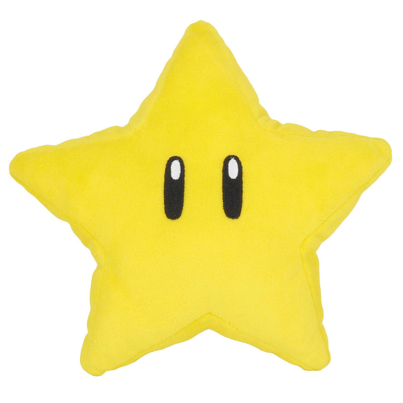 Little Buddy Super Mario All Star Collection - Super Star 6" Plush