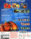 Skylanders Spyro's Adventure Back Cover - Nintendo 3DS Pre-Played