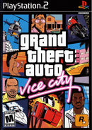 Grand Theft Auto Vice City Front Cover - Playstation 2