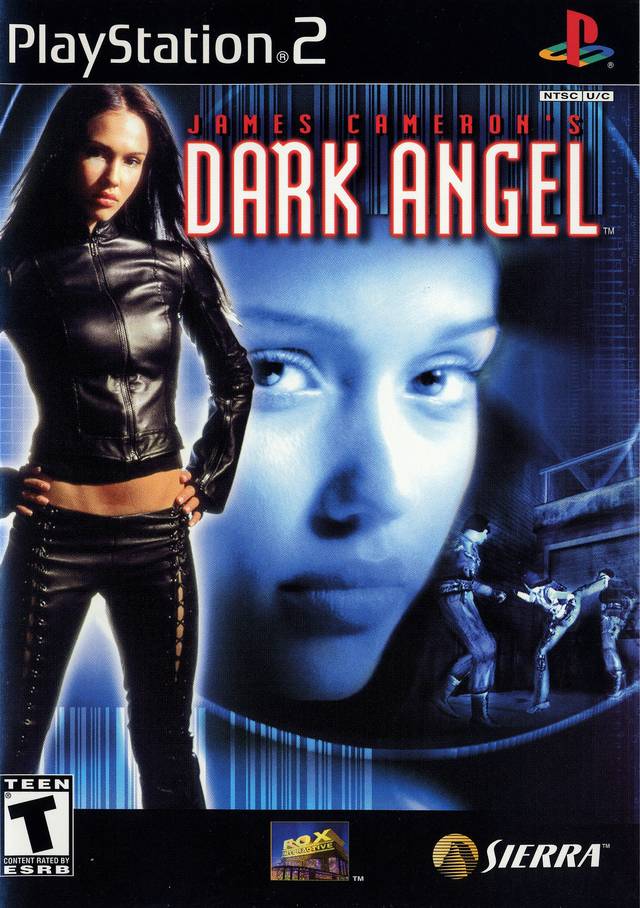 Dark Angel Front Cover - Playstation 2 Pre-Played