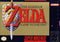 The Legend of Zelda A Link To the Past Front Cover - Super Nintendo, SNES Pre-Played